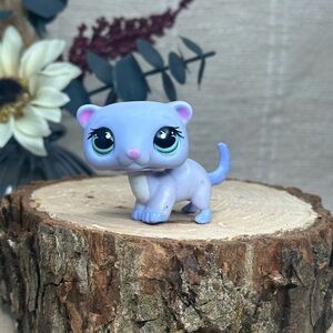 LPS Littlest Pet Shop #880 Purple Ferret Toy Animal